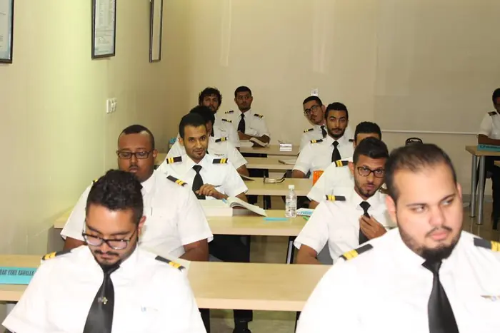 Trainees during a classroom session