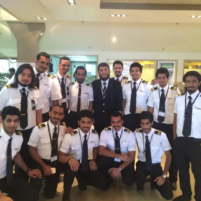 Trainees and instructors after a training session